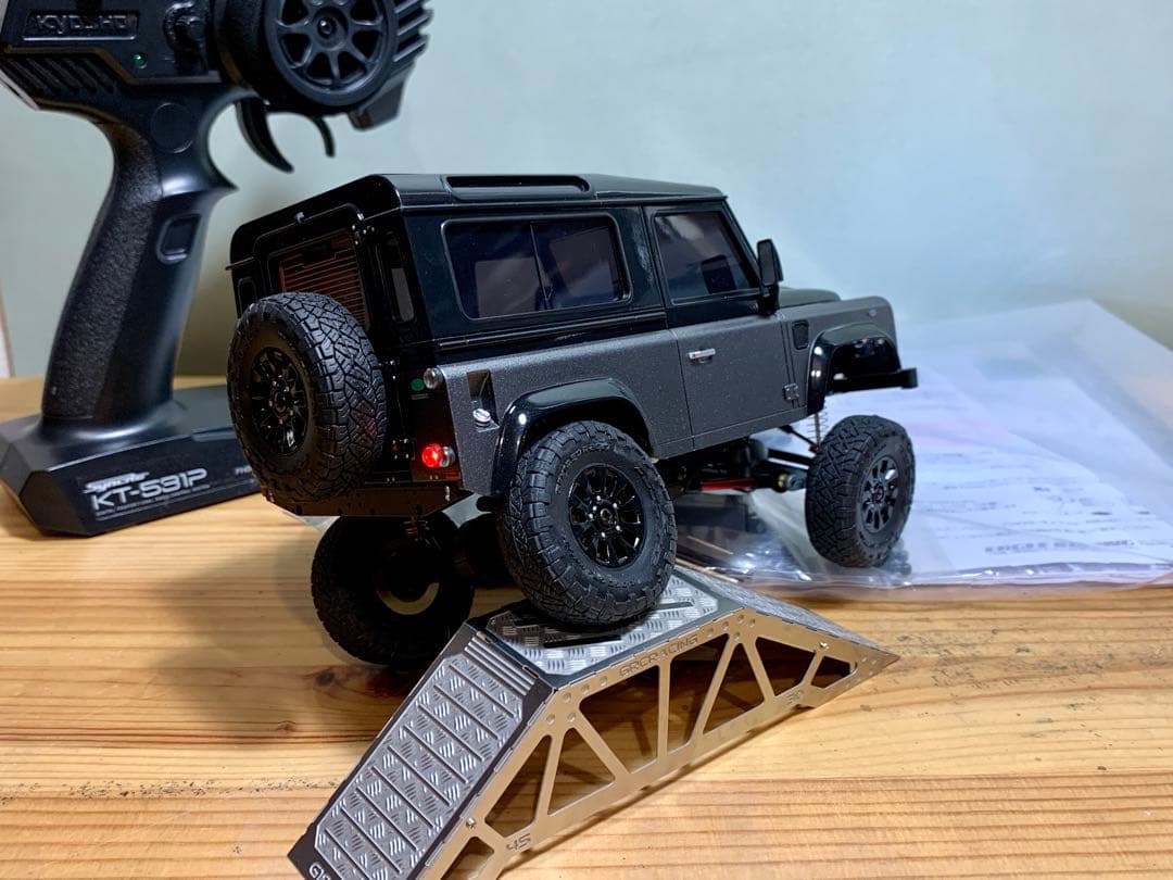 【美品】ミニッツ 4×4 ランドローバー ディフェンダー90 オプション多数