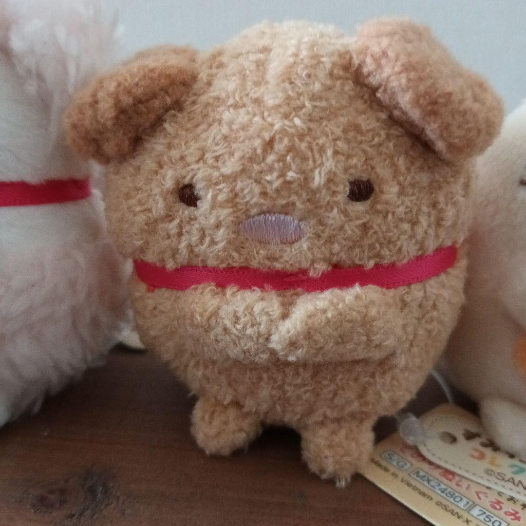 新品☆ 戌年すみっコぐらし 4体てのりぬいぐるみ お正月