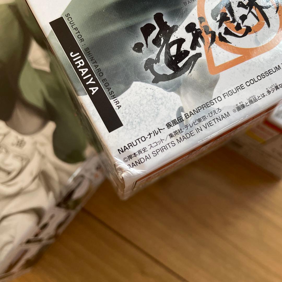NARUTO ナルト　造形忍界大戦　フィギュア　自来也　綱手　プライズ