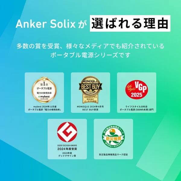 【新品】アンカー ポータブル電源 Anker Solix C1000 ブラック