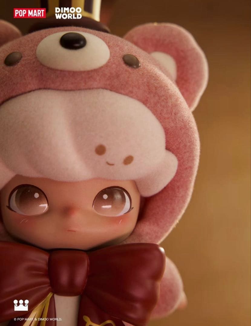 その他 POPMART DIMOO Strawberry Latte Teddy