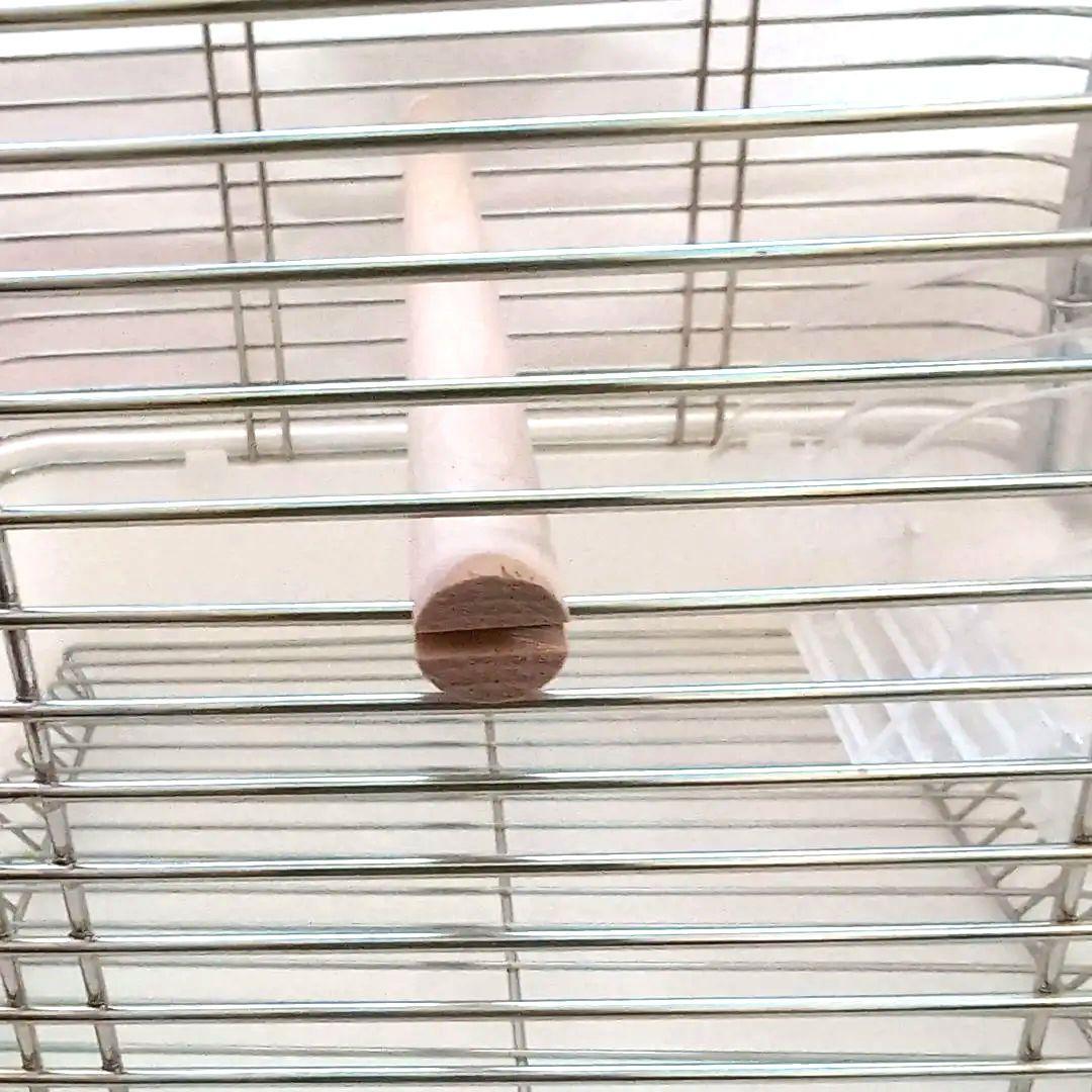 新品未使用　ホウエイHOEIステンレス製鳥かご　白