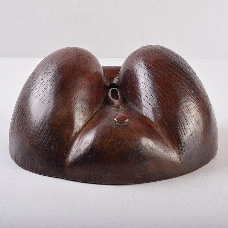 能面　能楽　雅楽　木彫　春画　お多福　D　R8937