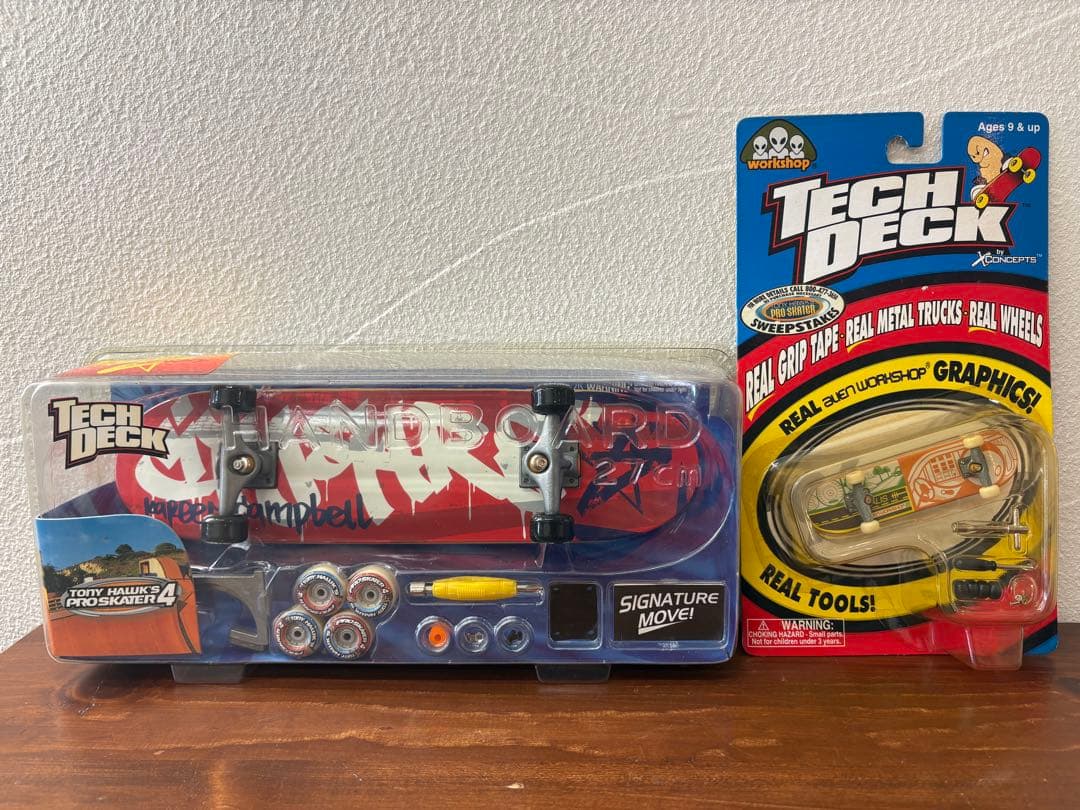 らいらい✰✰ 指スケ　Tech Deck テックデッキ　ハンドボード