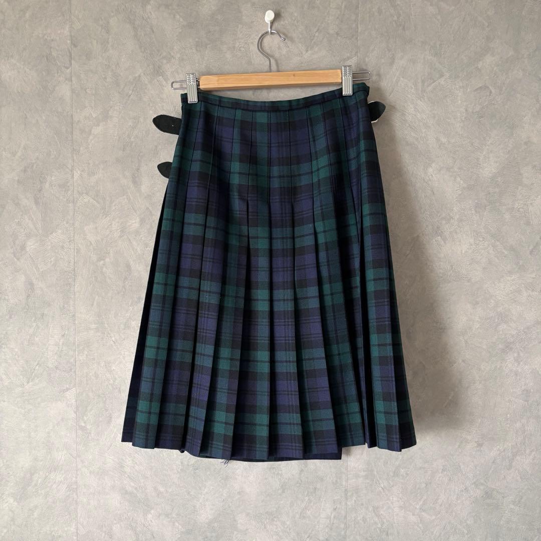 O’NEIL of DUBLIN キルトスカート グリーンチェック