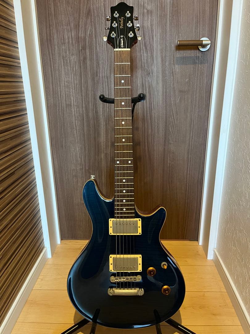 edwards Potbelly エレキギター ブルー
