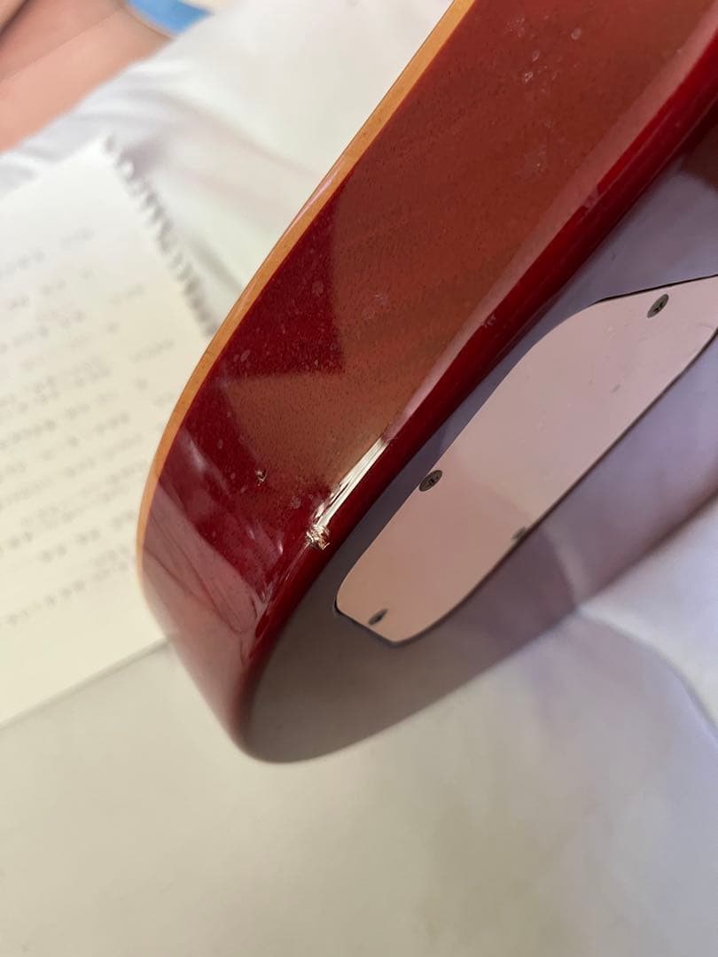 edwards Potbelly エレキギター ブルー