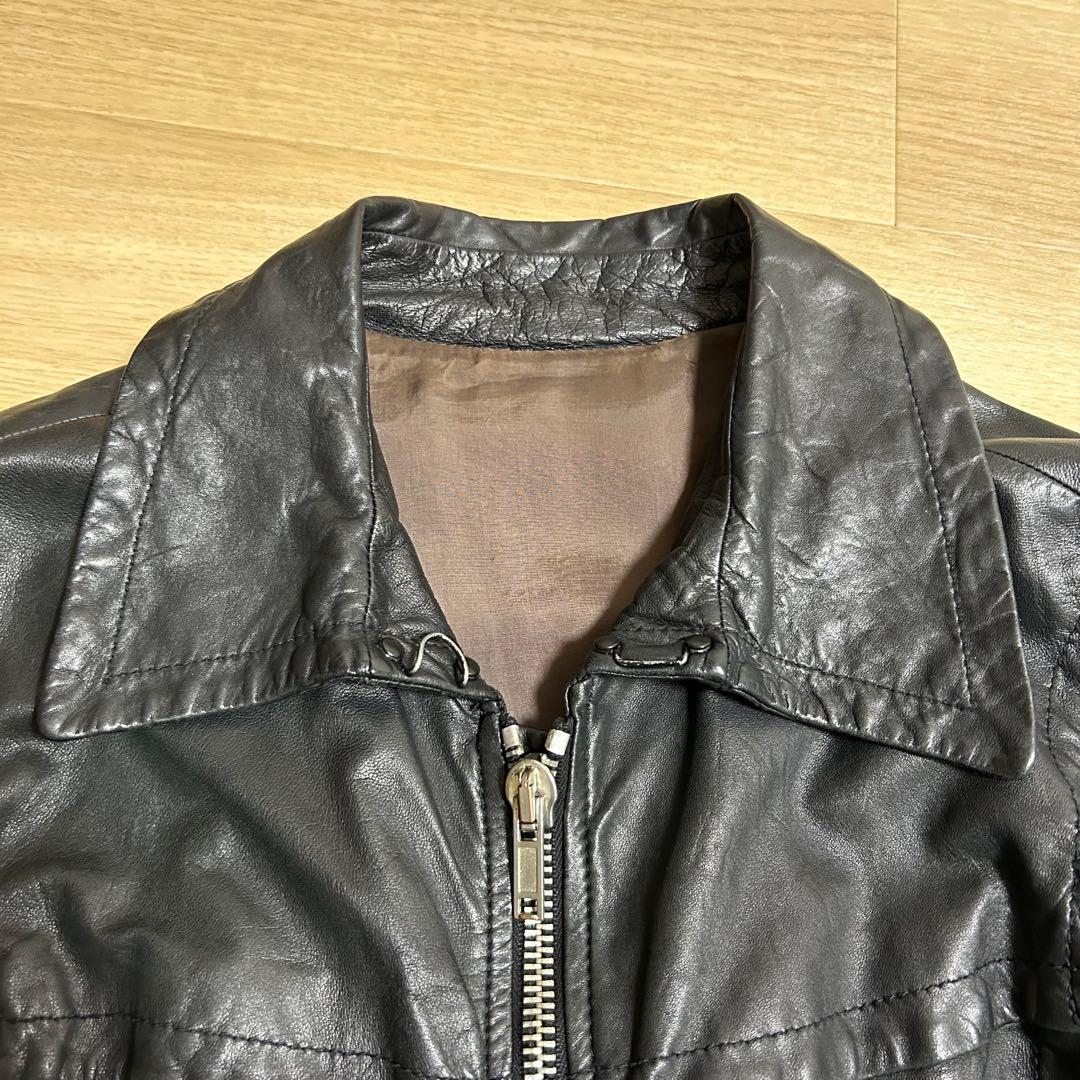 Rick Owens OLMAR and MIRTA レザージャケット