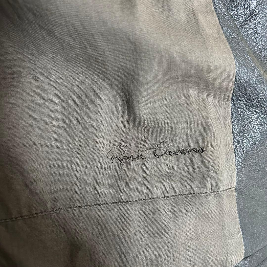 Rick Owens OLMAR and MIRTA レザージャケット