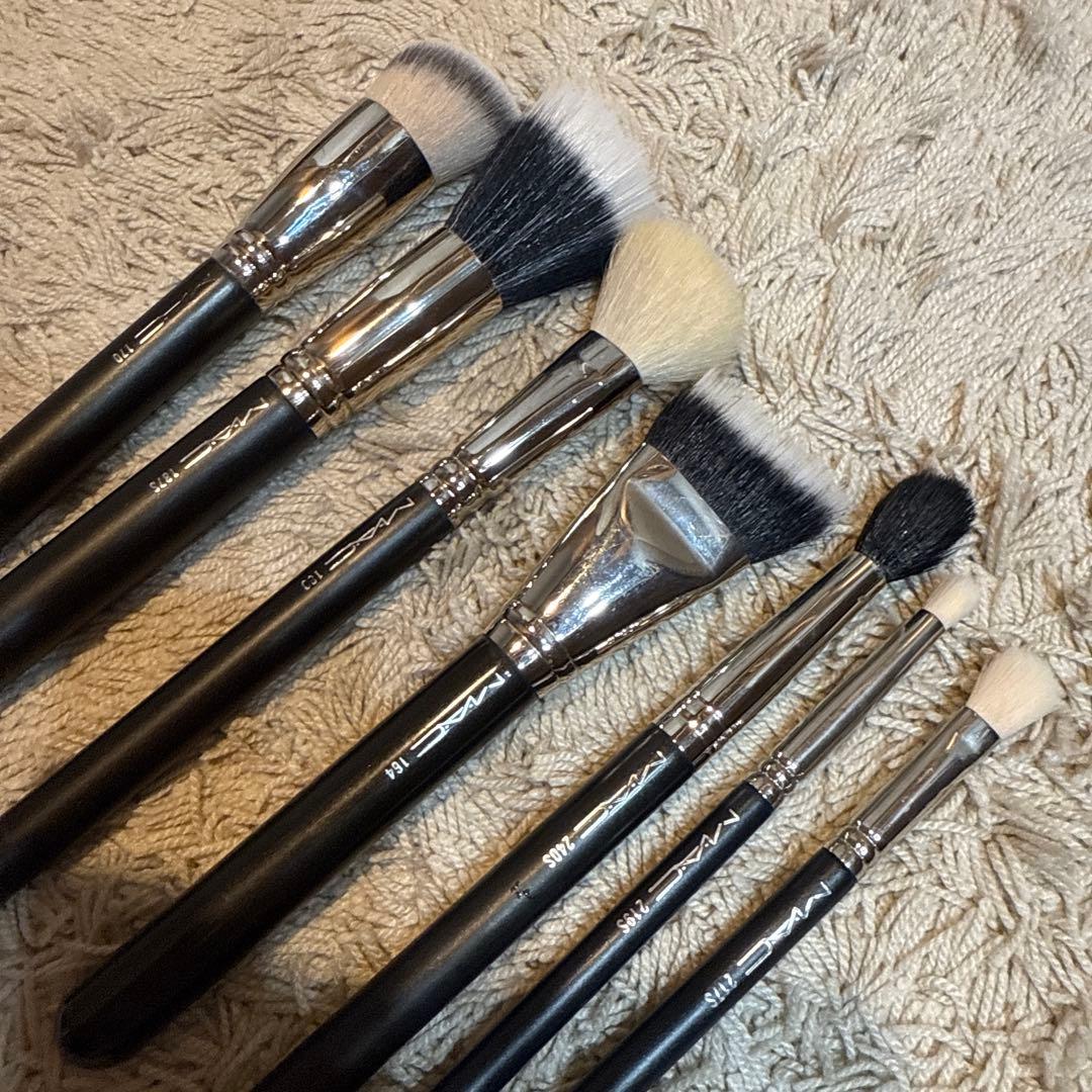 MAC メイクブラシ7本170,187,183,164,217s219s240s