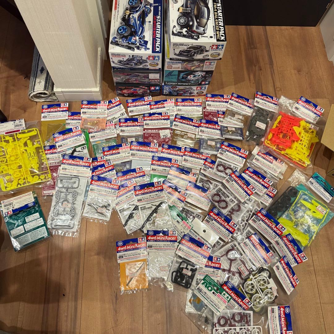 ミニ四駆引退　大量パーツ・工具セット
