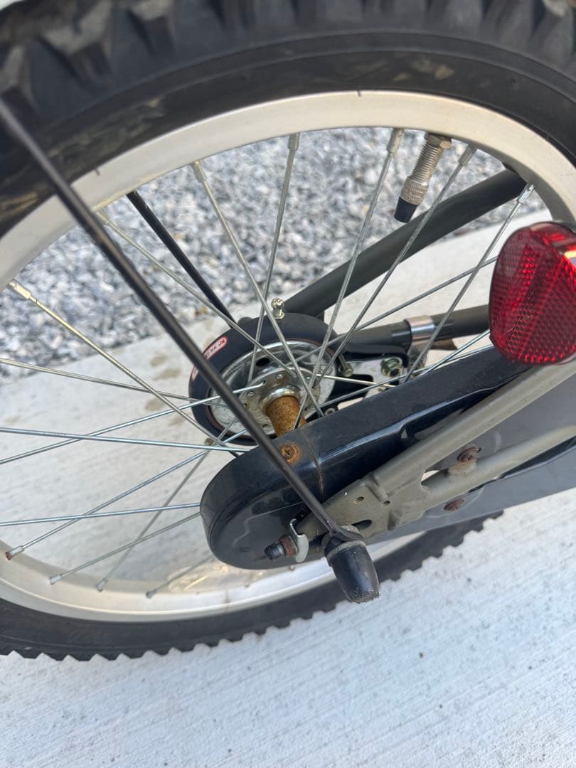 【引き取り限定】Jeep 子供用自転車 18インチ オリーブグリーン