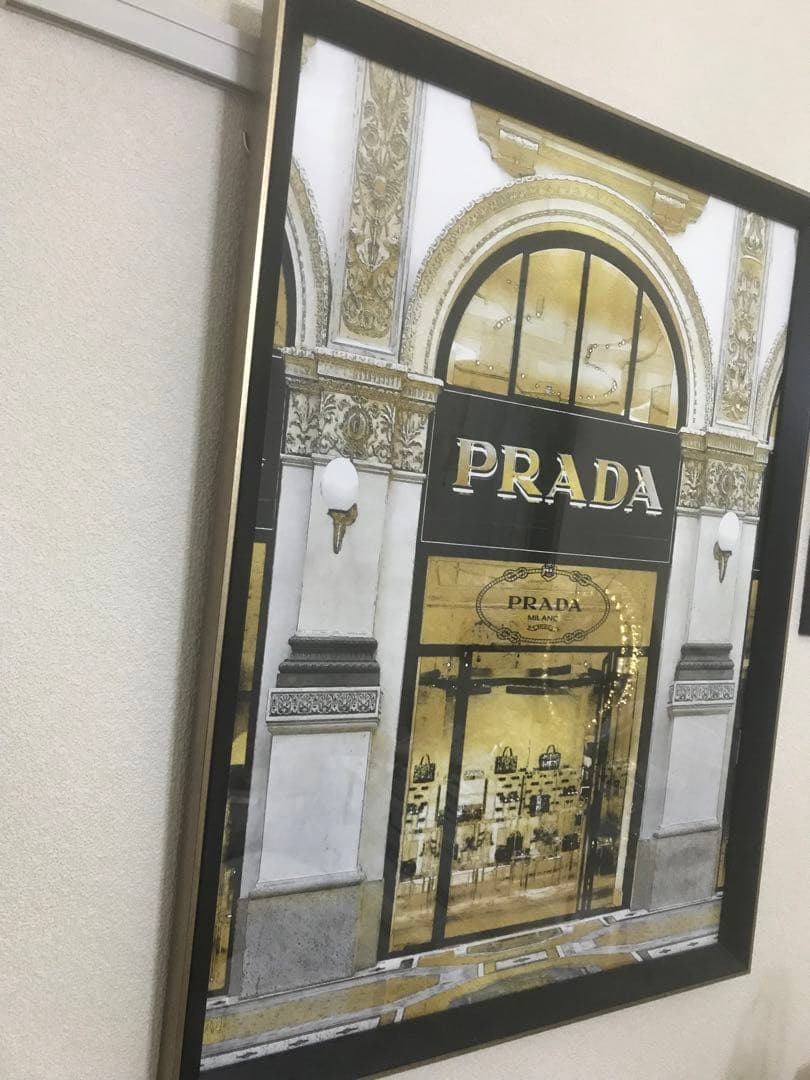 送料込み✨️美品✨Francfranc＊廃盤品＊PRADA ストア アートボード