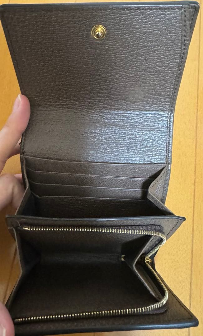 GUCCI GGウォレット 三つ折り財布