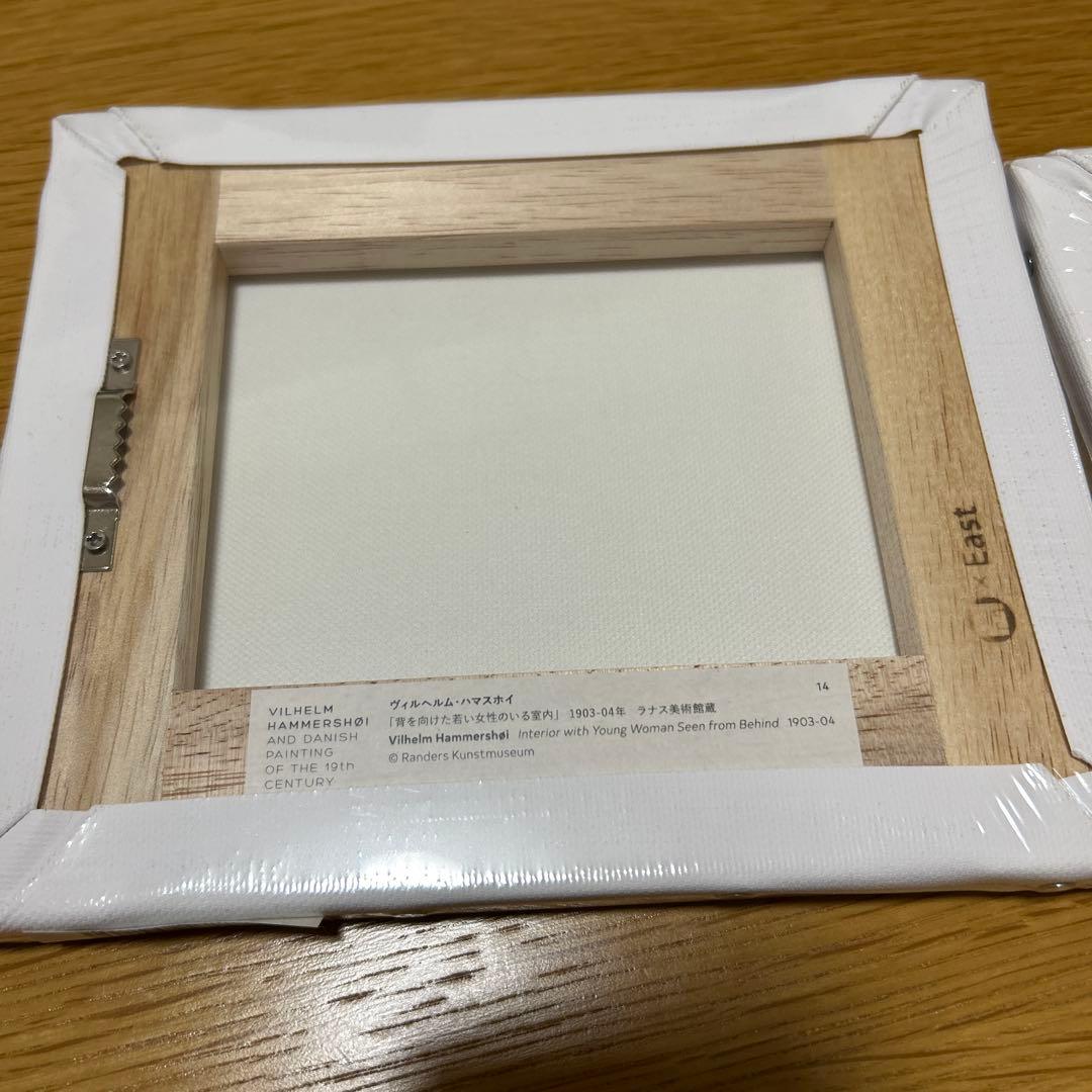 ハマスホイ展　ミニチュアキャンバス