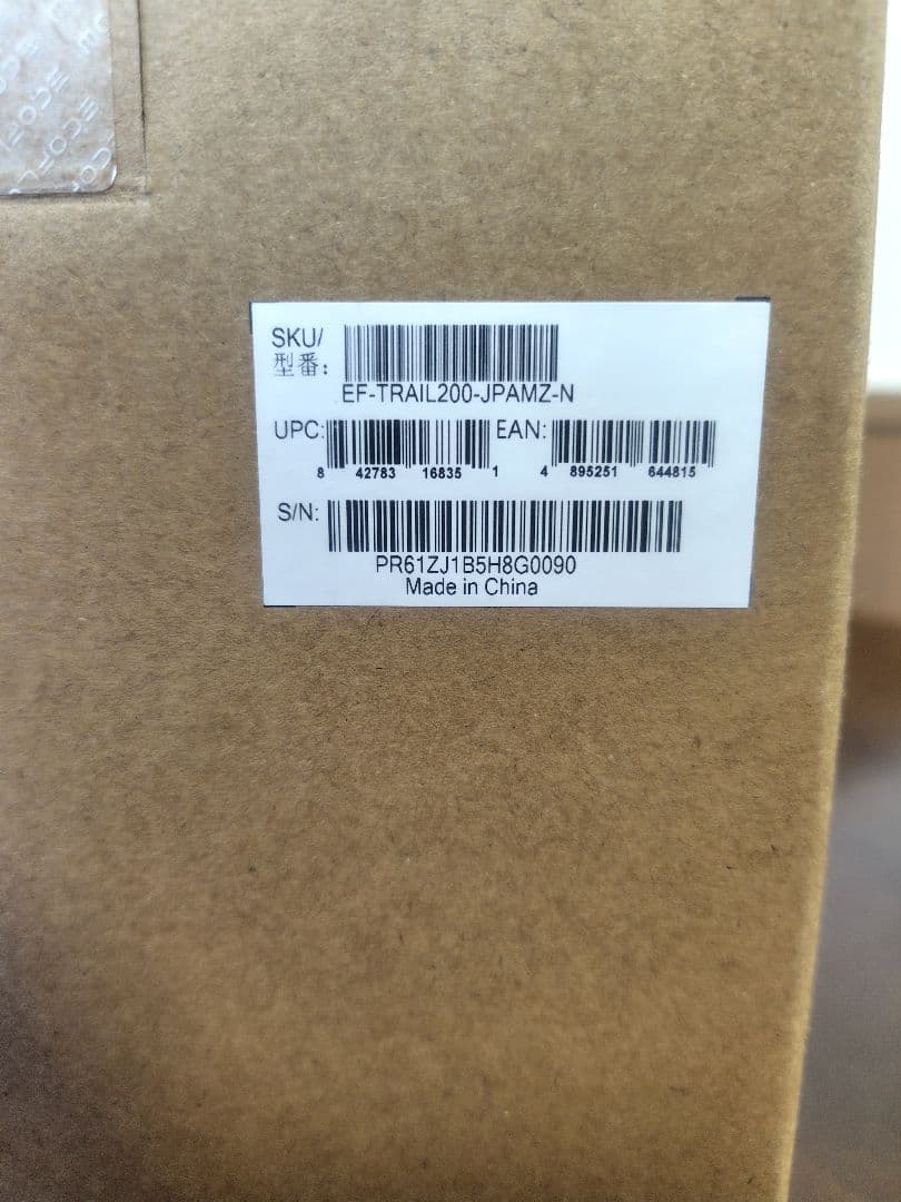 ECOFLOW ポータブル電源 TRAIL200DC