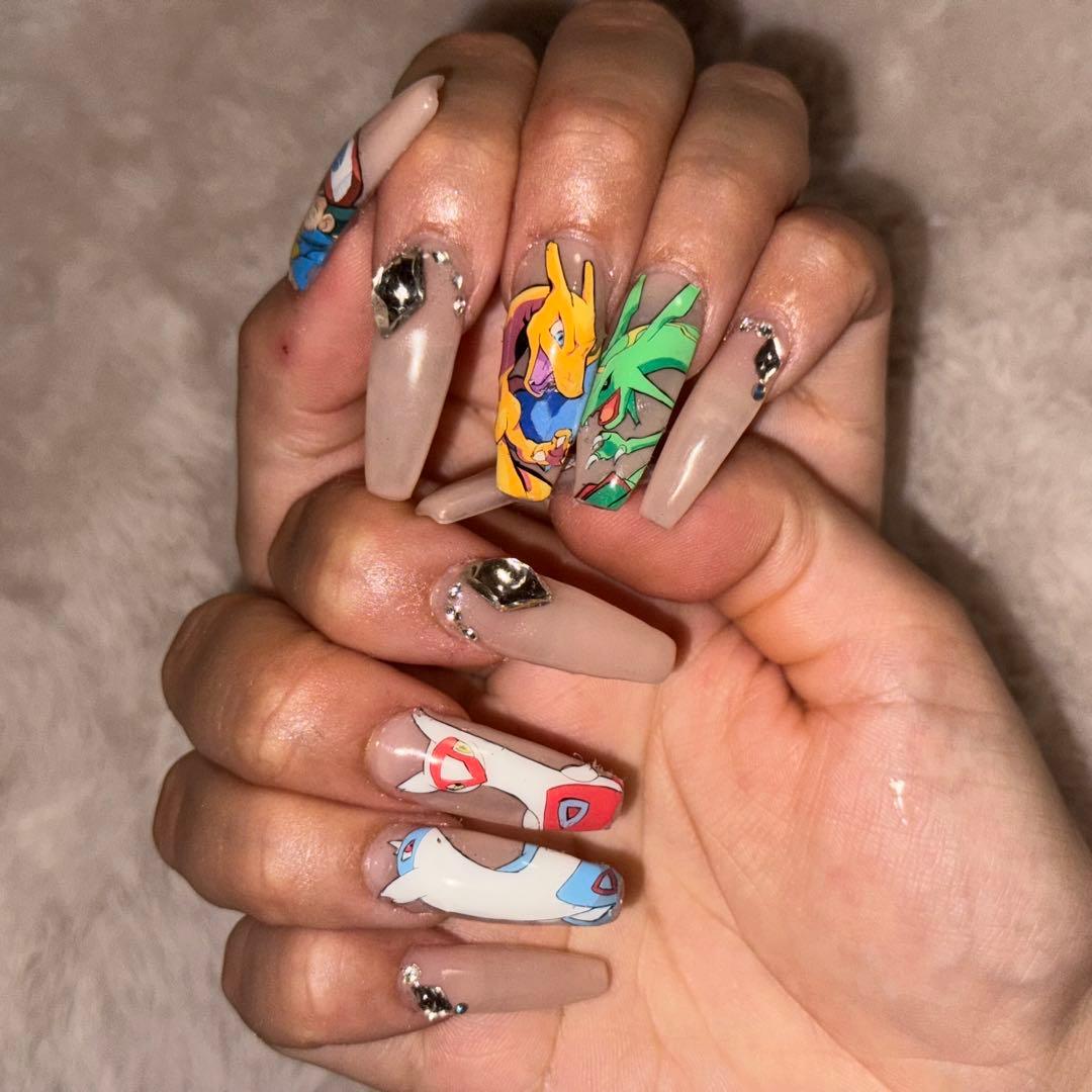 プレインシート　痛ネイル　ネイルシール　ネイルチップ