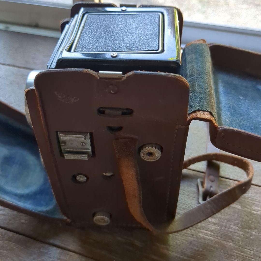 KONIFLEX 二眼レフカメラ レザーケース付き