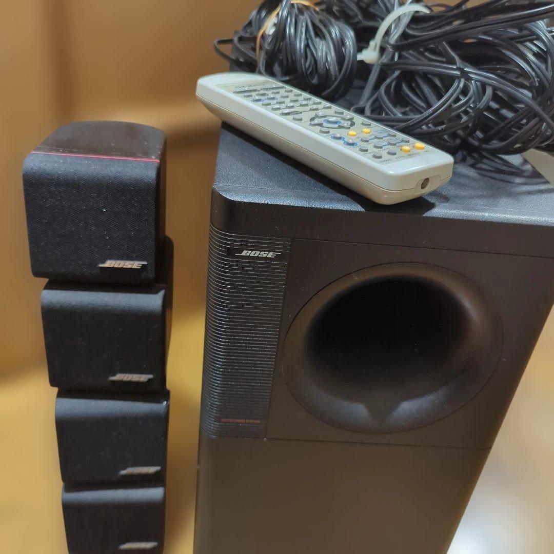 BoseスピーカーとONKYO オンキョー アンプセット(20枚目延長コード?)