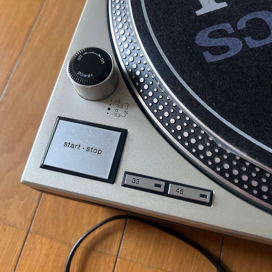 Technics SL-1200 ターンテーブル シルバー