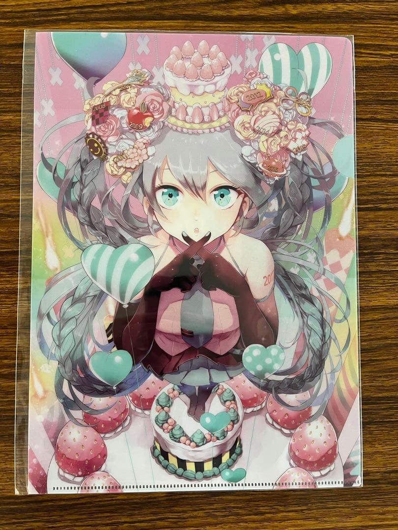 愛*莉様 初音ミク　パパパ・パーティ　新品未開封クリアファイル全10種セット