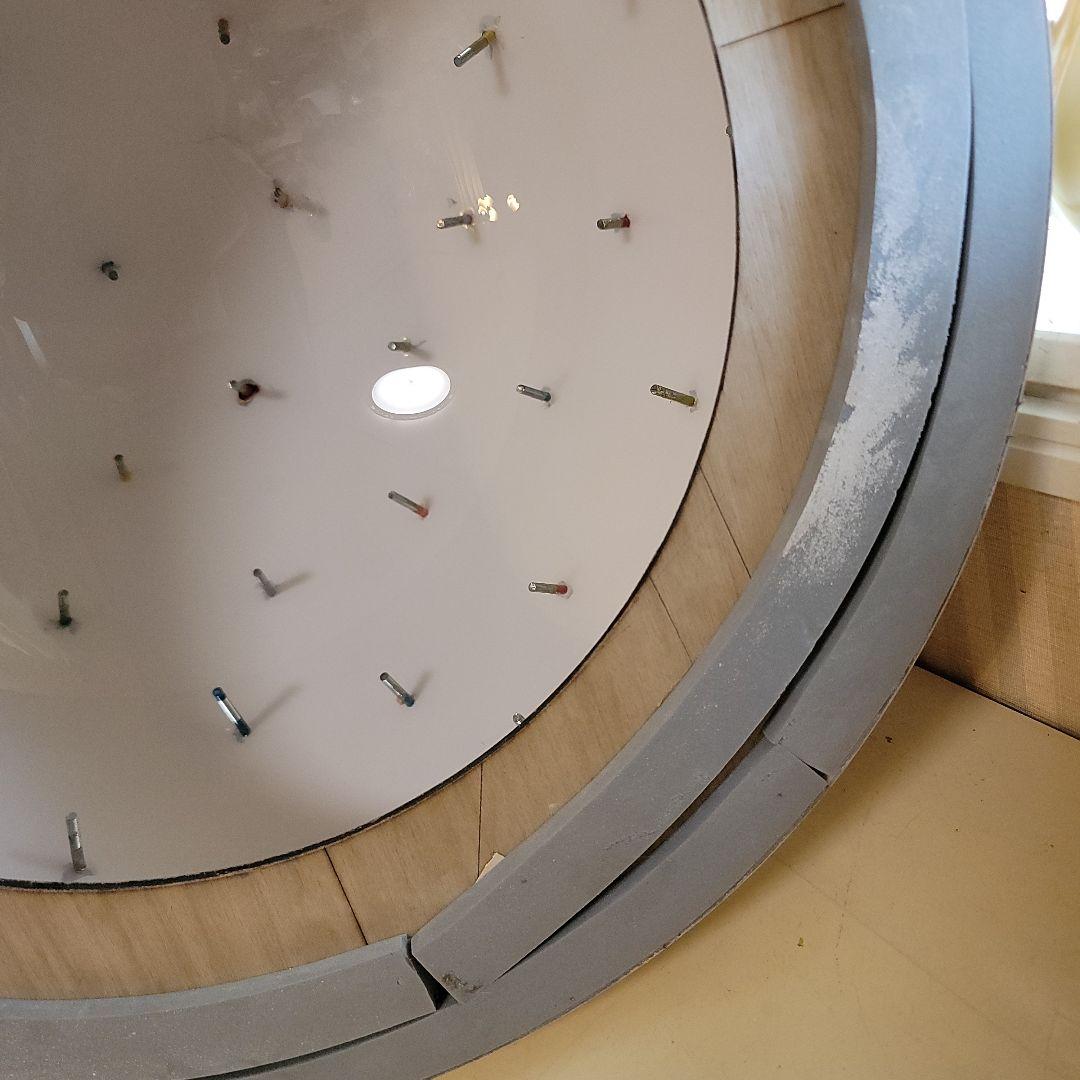 巨大スイーツオブジェ　カップケーキ型置物　最長径69cm　イベント展示使用品