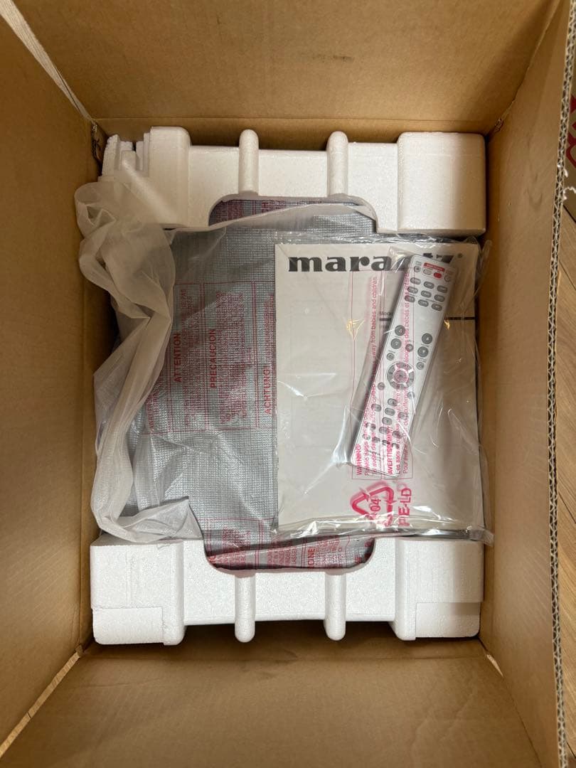 未使用に近いmarantz PM4001 プリメインアンプ元箱、リモコン有り