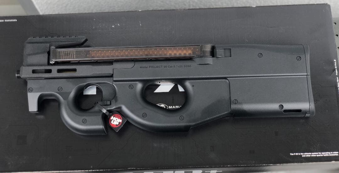 東京マルイ P90+ カスタム ステルスアッパーレシーバー 組込済 ジャンク扱い