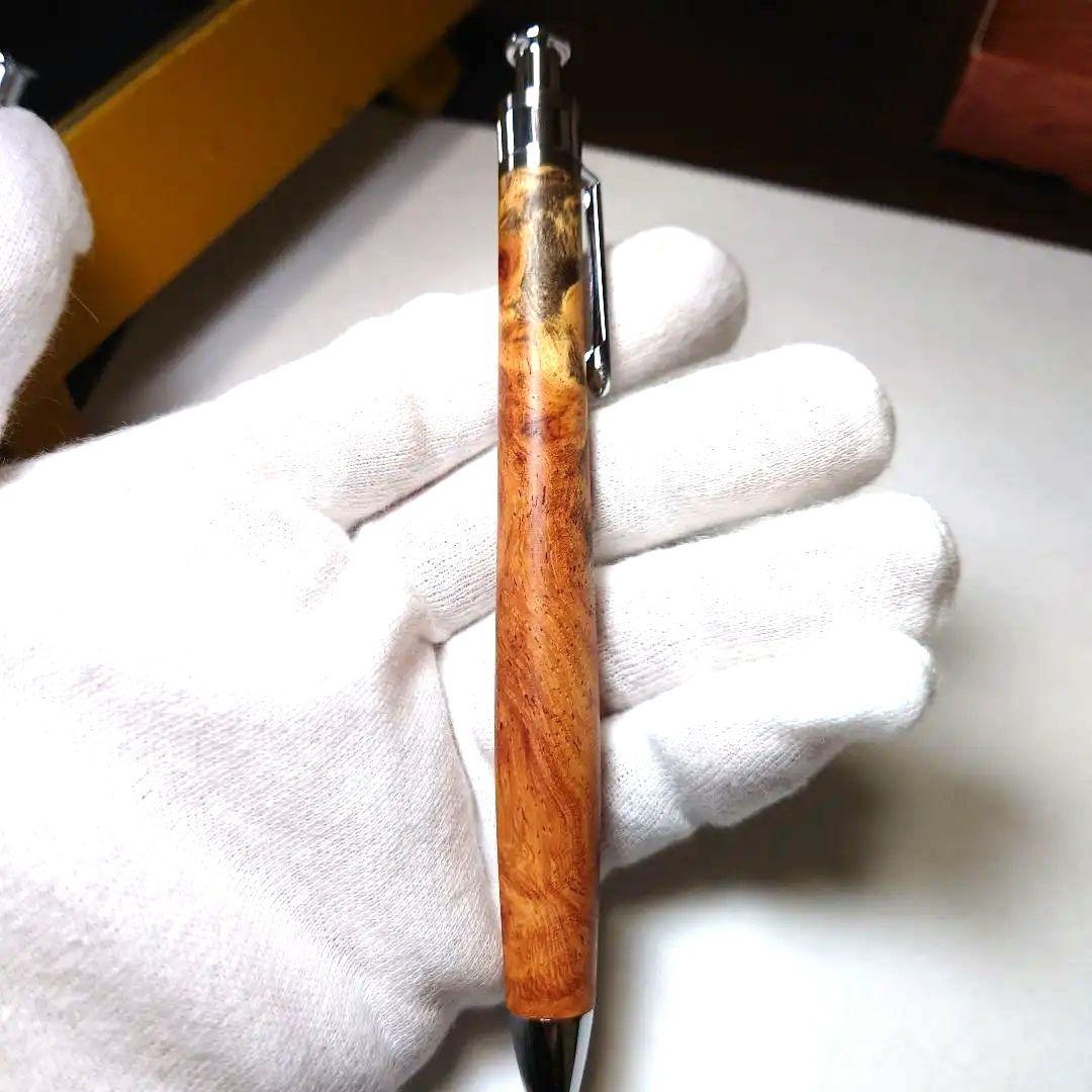 工房楔　ペンシル楔　【花梨紅白】　真鍮タイプ