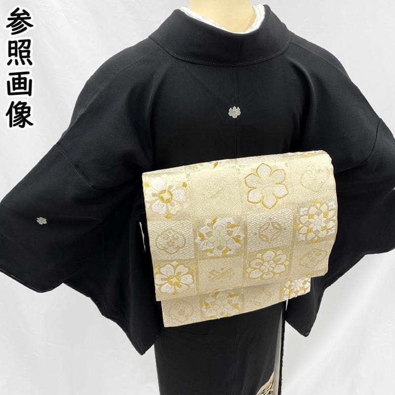 508mo43●豪華 総刺繍 相良刺繍 黒留袖 船 合戦 扇的 平家物語 希少柄