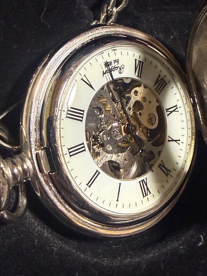 動作品 Rapport london 懐中時計 手巻き pw57