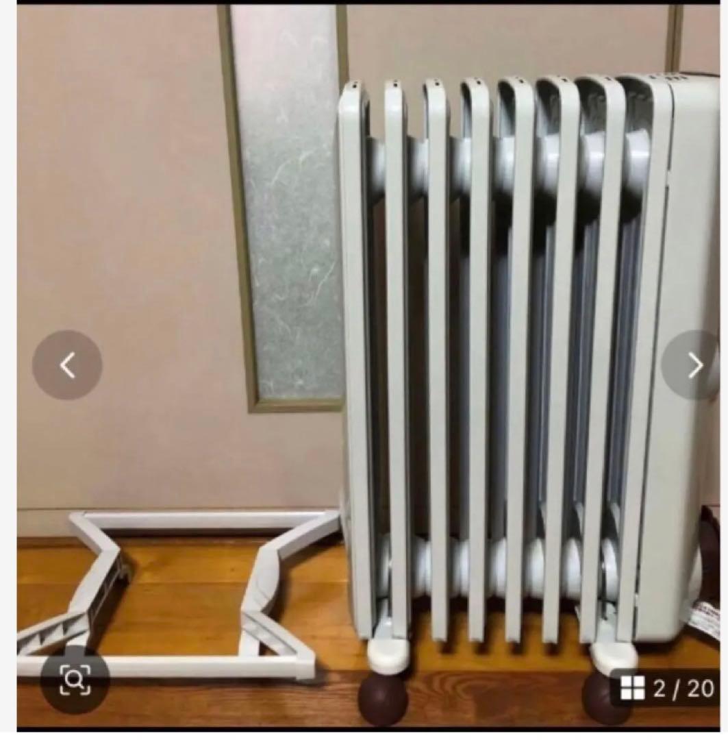 ち*こ様 美品☆DeLonghi オイルヒーターJR0812-BR 専用トップハ