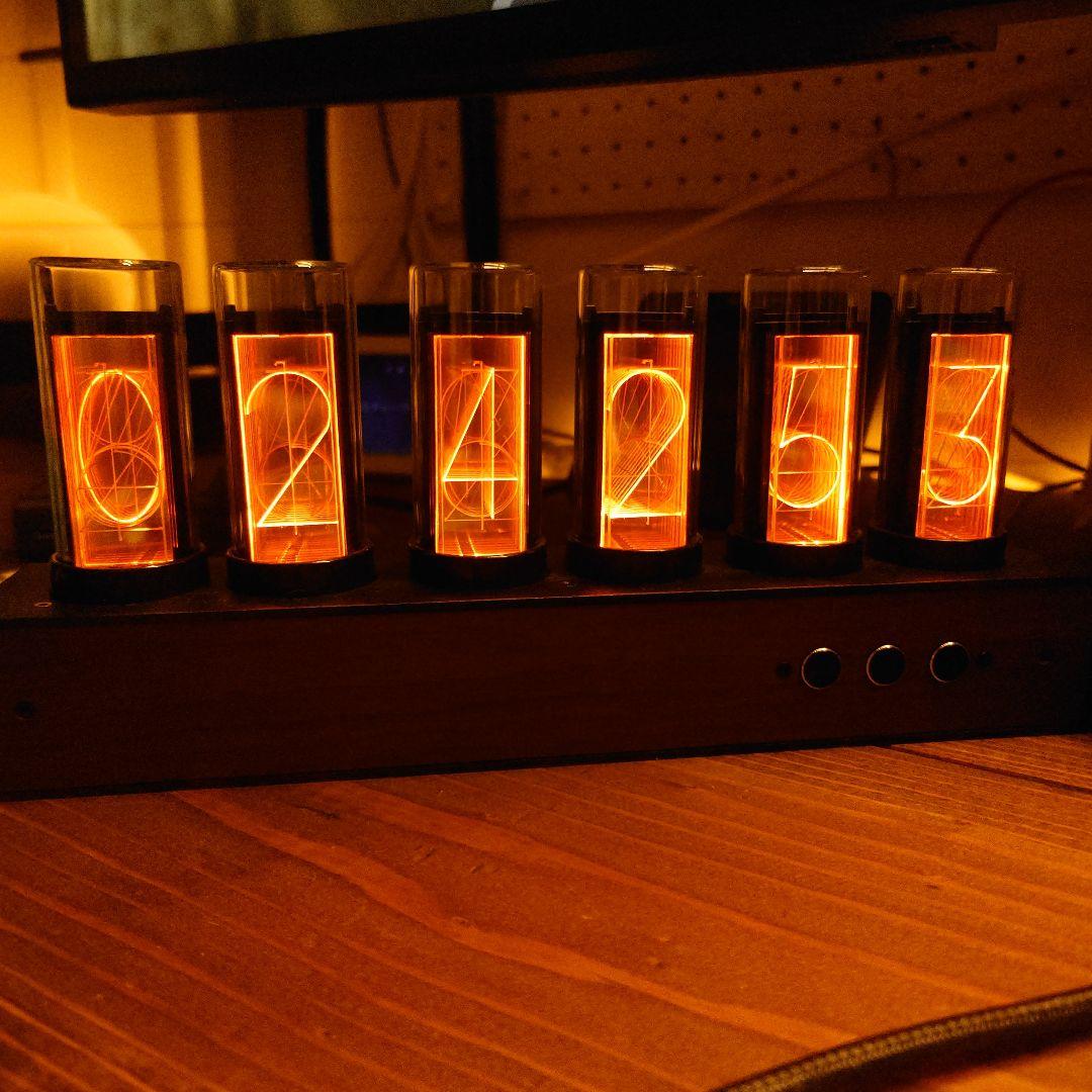 【Wi-Fiモデル】AZUREST Gixie Clock 　ギクシークロック