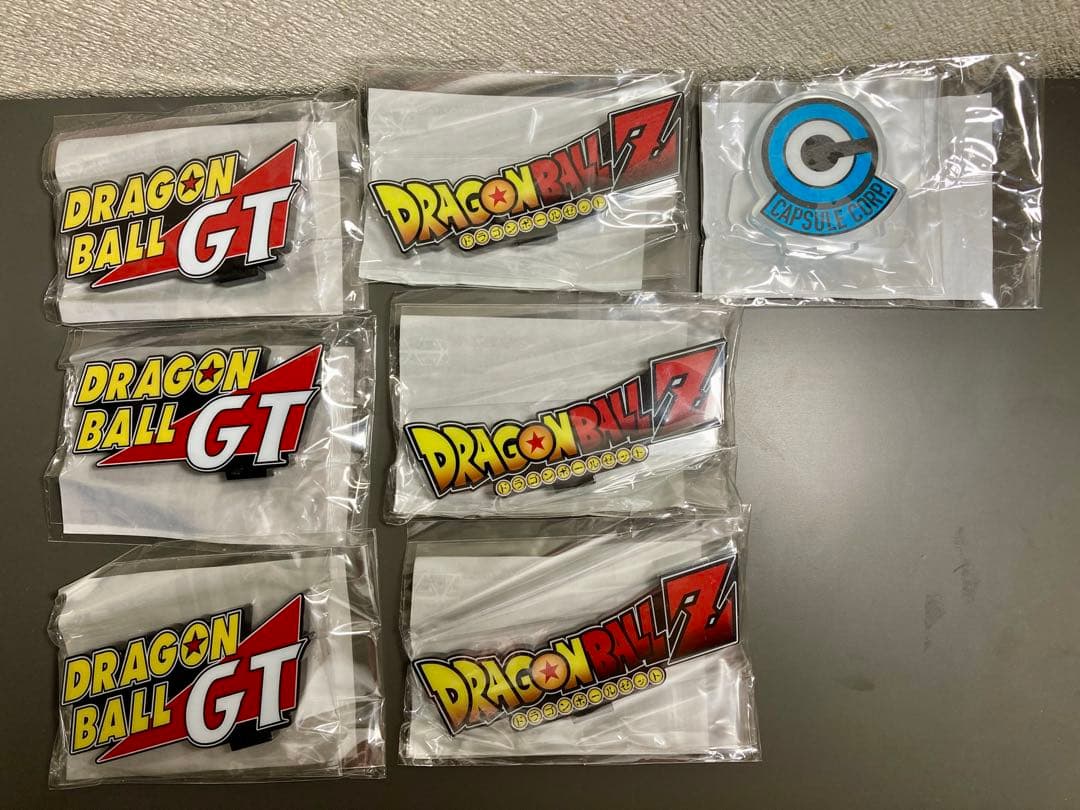 アクリルロゴディスプレイ EX ドラゴンボール 7点セット