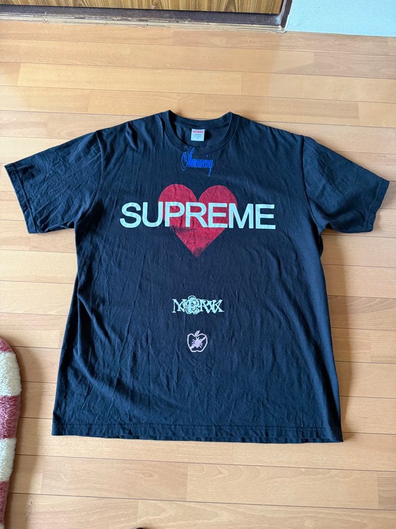 SUPREME Announcing Tee XL ブラック