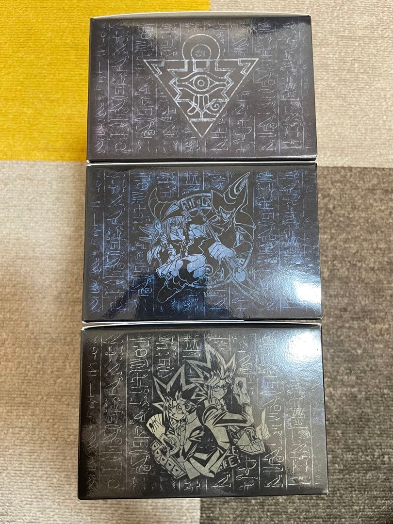 遊戯王15周年 決闘王の記憶 決闘者の王国編 決闘都市編 闘いの儀編 BOX３種