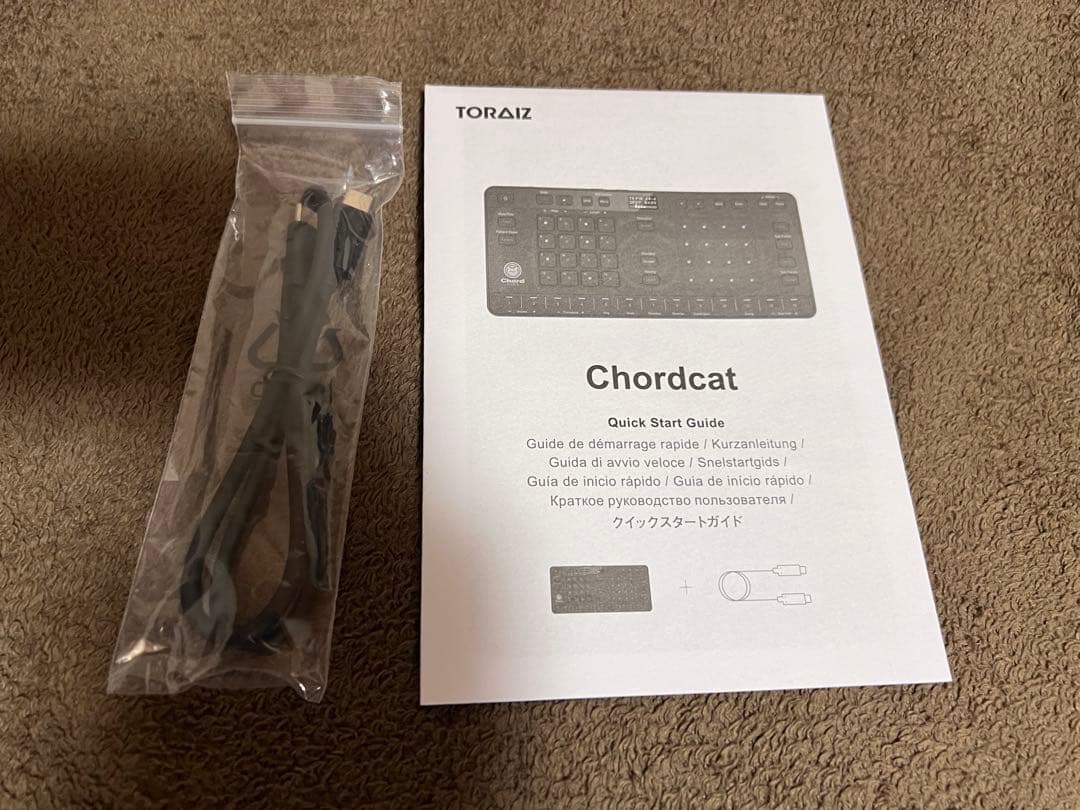 ほぼ未使用 AlphaTheta TORAIZ Chordcat