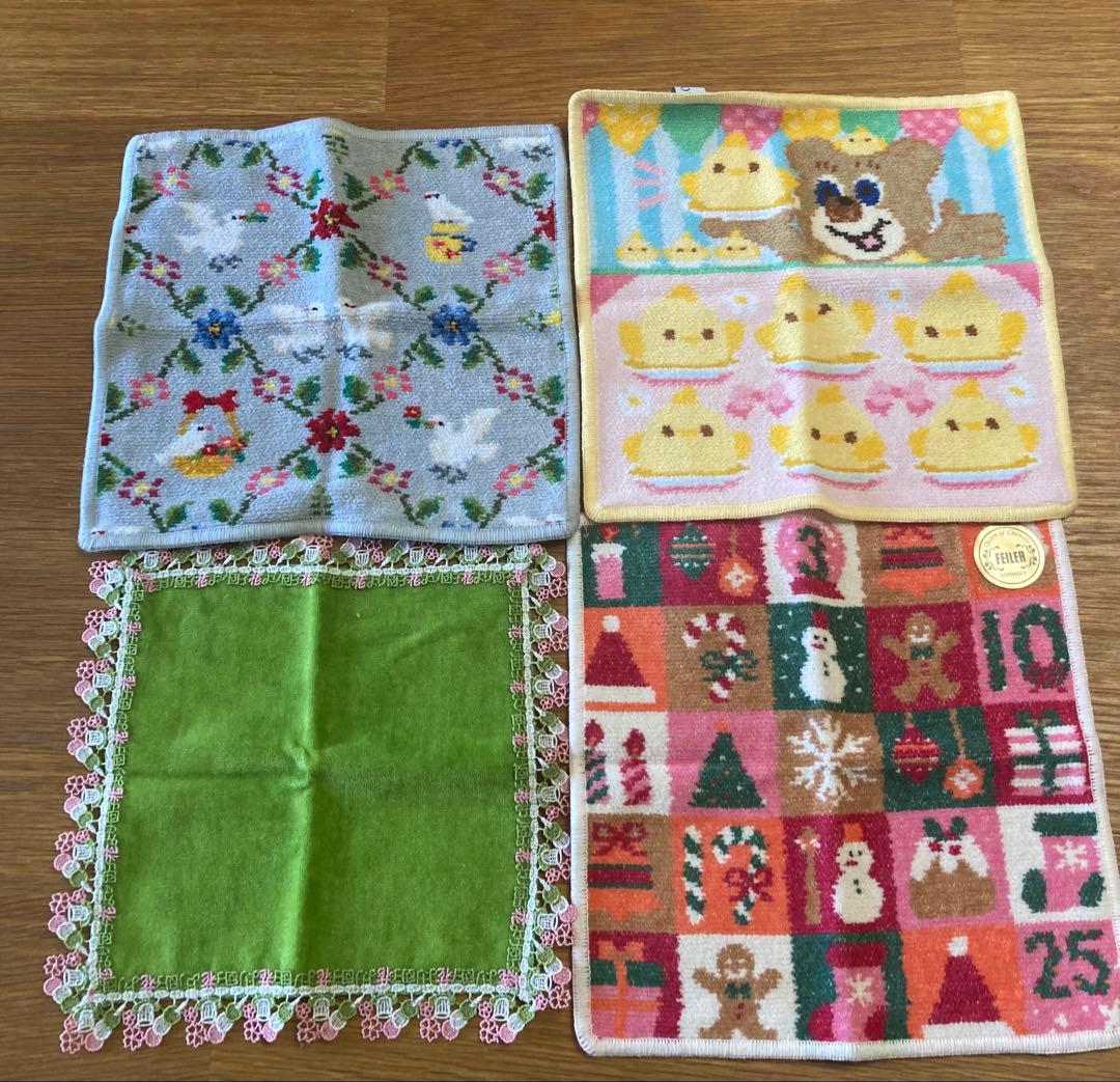 FEILER 近沢レース ハンカチ/マスキングテープ5点セット