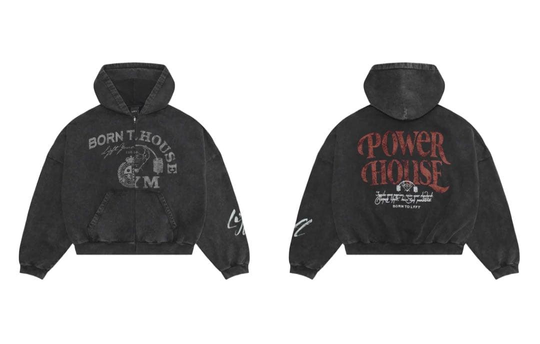 【激レア】LYFT‪✕‬パワーハウスコラボ パーカー 新品未開封