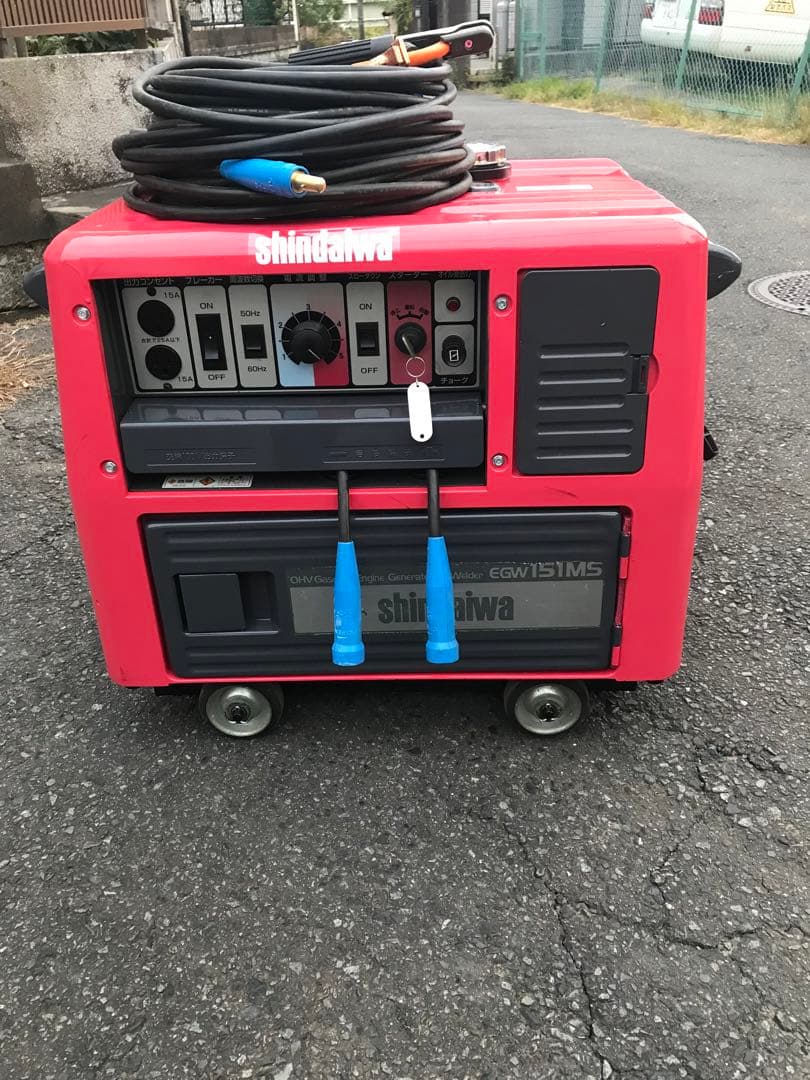 新ダイワ　発電機溶接機￼EGW151MS 動作確認済みです￼040