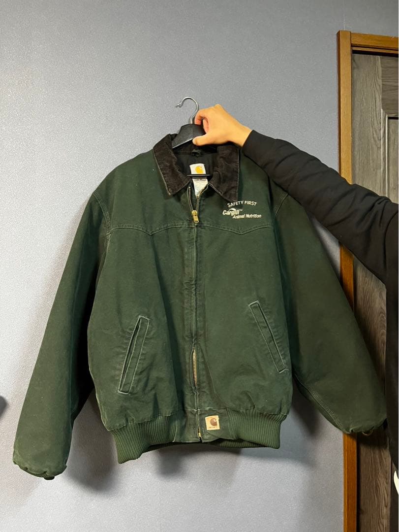 Carhartt ダークグリーンジャケット Lサイズ