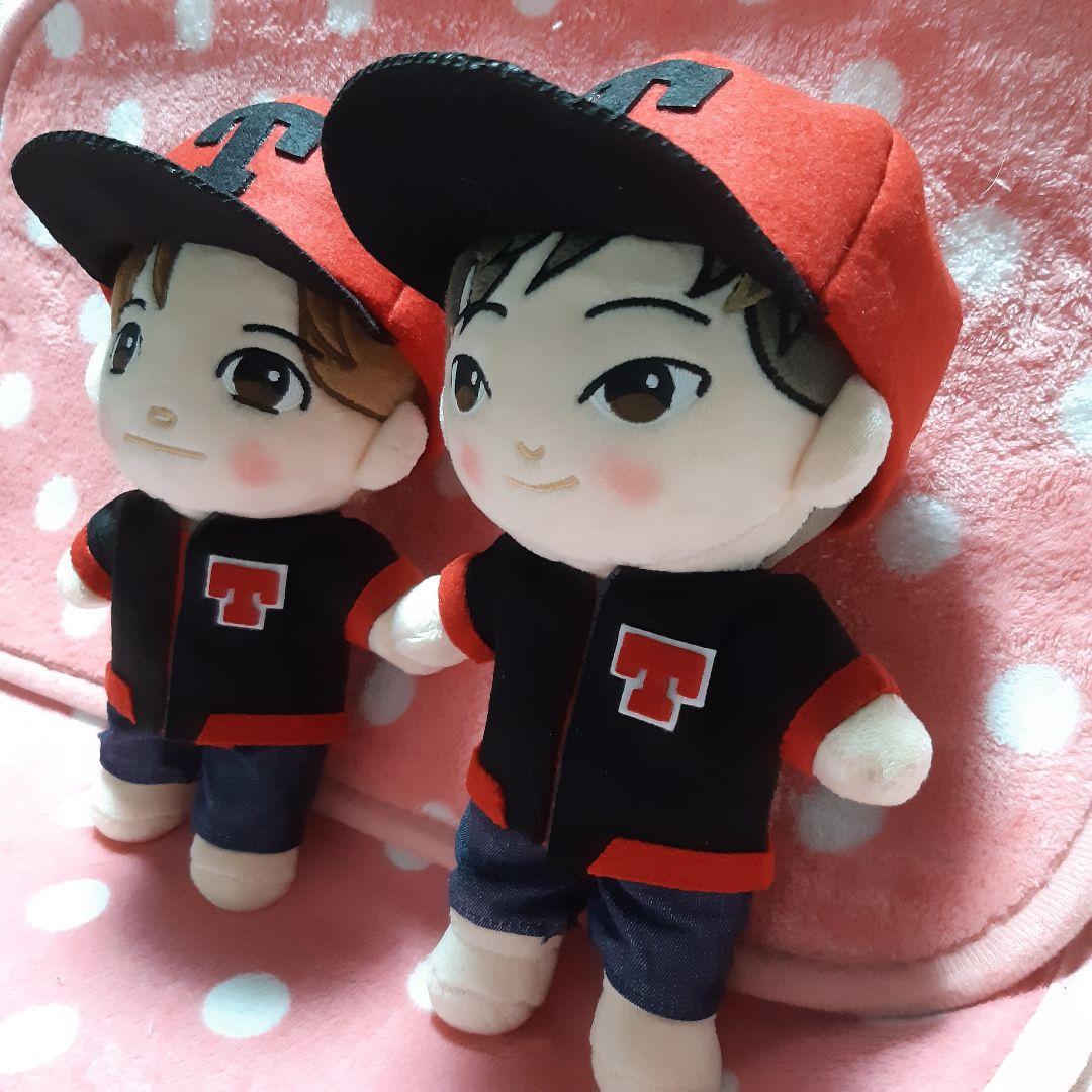 東方神起/ ユノ チャンミン 25cmぬいぐるみ用 着せ替え