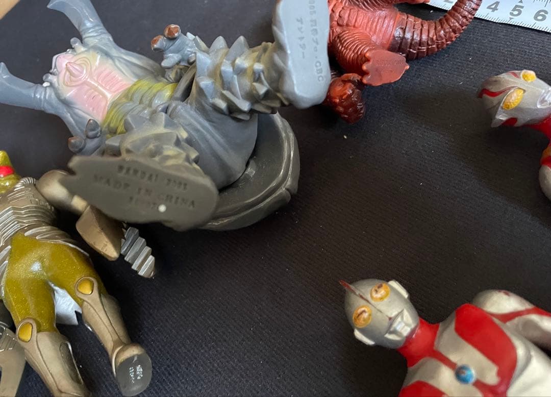 ウルトラマン　ソフビ　1990〜2005年日本製　バンダイ　フィギュアセット