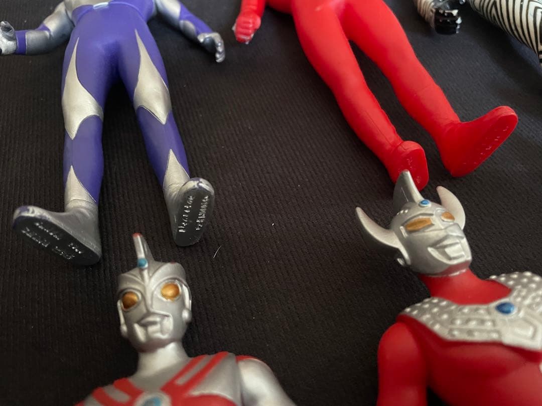 ウルトラマン　ソフビ　1990〜2005年日本製　バンダイ　フィギュアセット