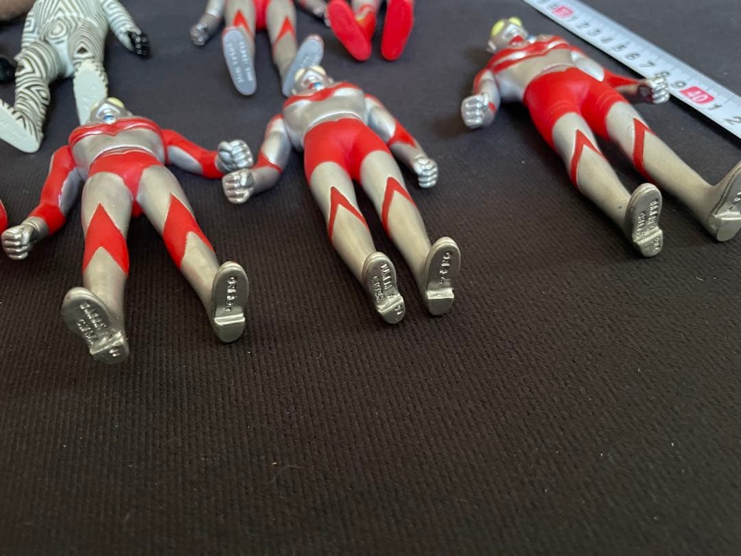 ウルトラマン　ソフビ　1990〜2005年日本製　バンダイ　フィギュアセット