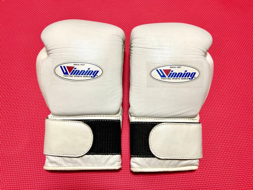 Winning ボクシンググローブ ホワイト 12oz