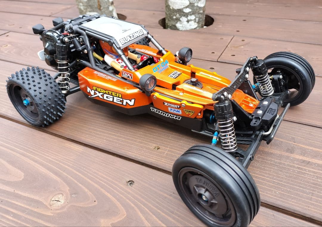 タミヤ　ファイターネクスジェン　未走行　　フルオプション　組立調整済アンプサーボ