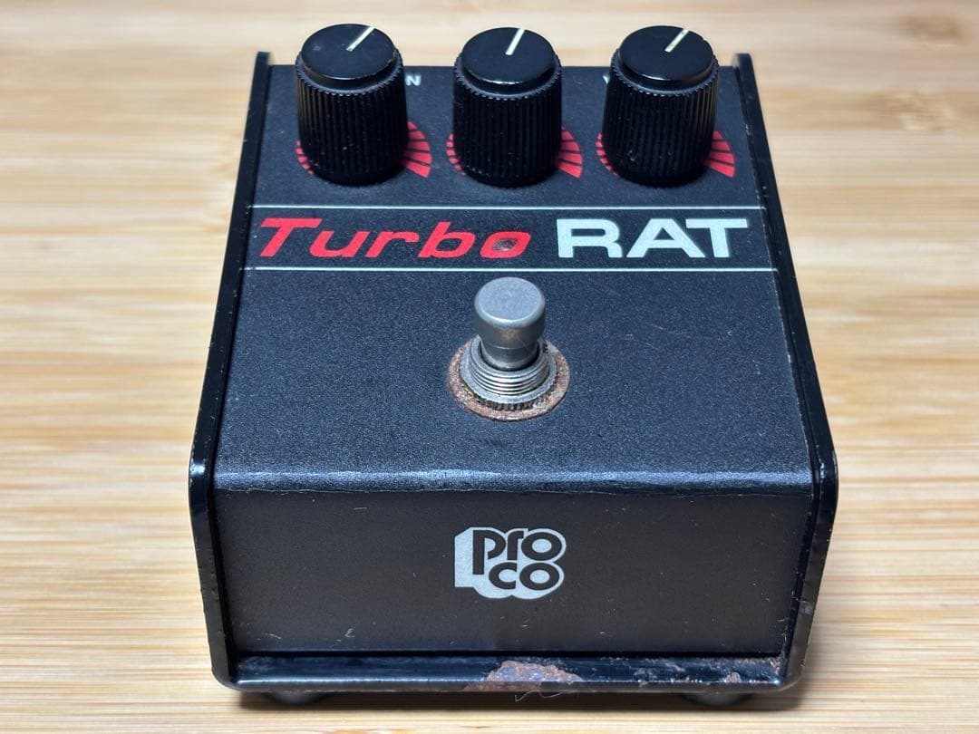 Proco Turbo RAT LM308N搭載