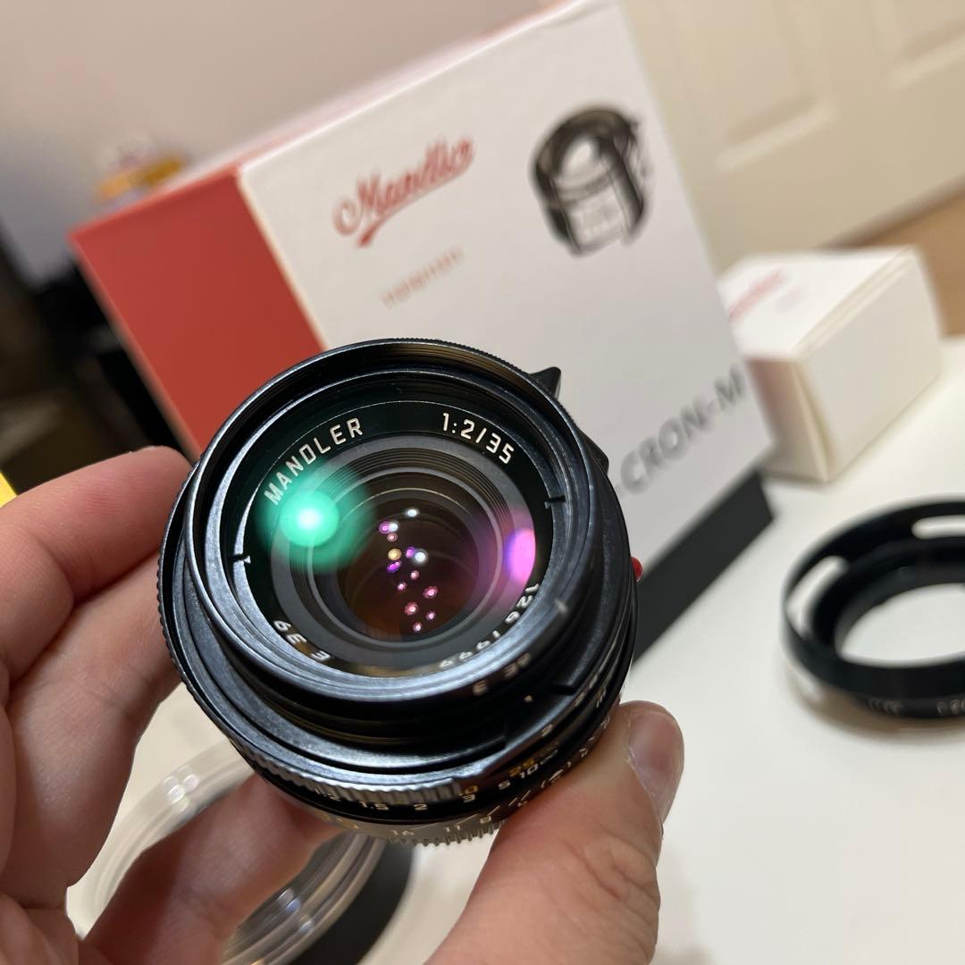 【美品】Leica Mマウント 七枚玉復刻 mandler 35mm F2