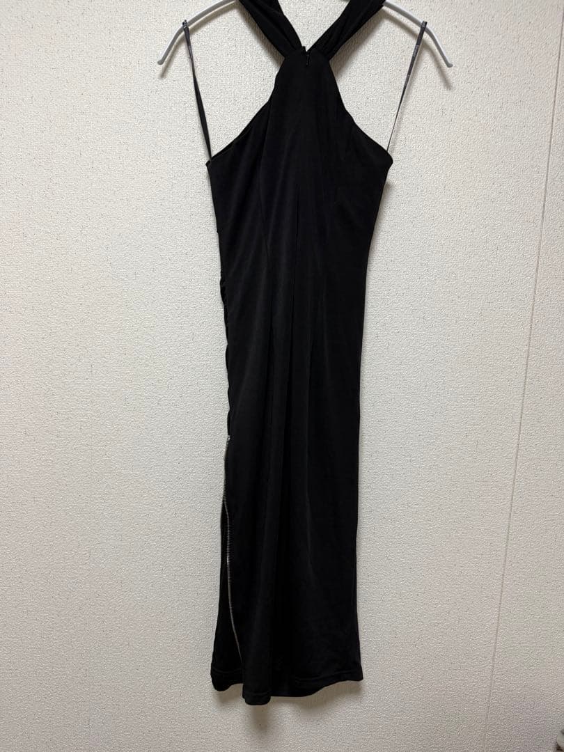 SUGAR Veautt/ヴュート フロントクロスサイドスリットドレスXS